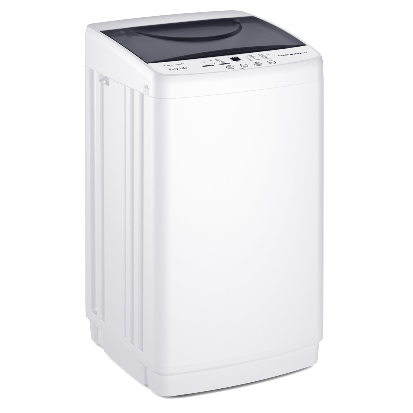 Portable Fully Automatic Washing Machine 7.7L Stainless Steel Tub Compact