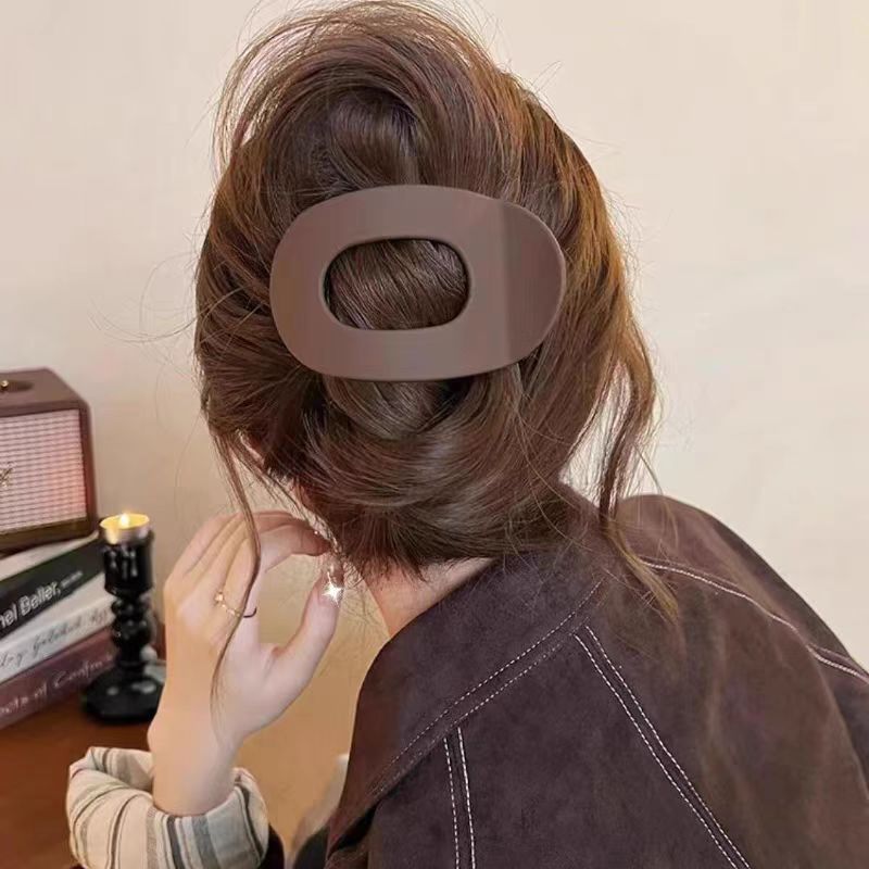 Large Hair Claw Clip for Updo Styles - Duckbill Hairpin for Women