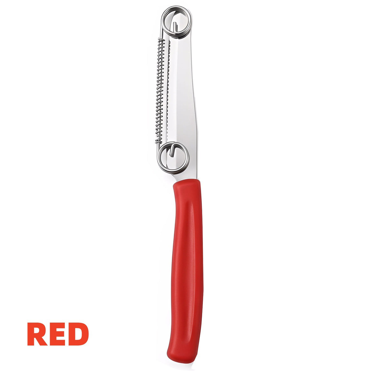 Portable Multi-Functional Kitchen Peeler 2-in-1 Stainless Steel & Plastic
