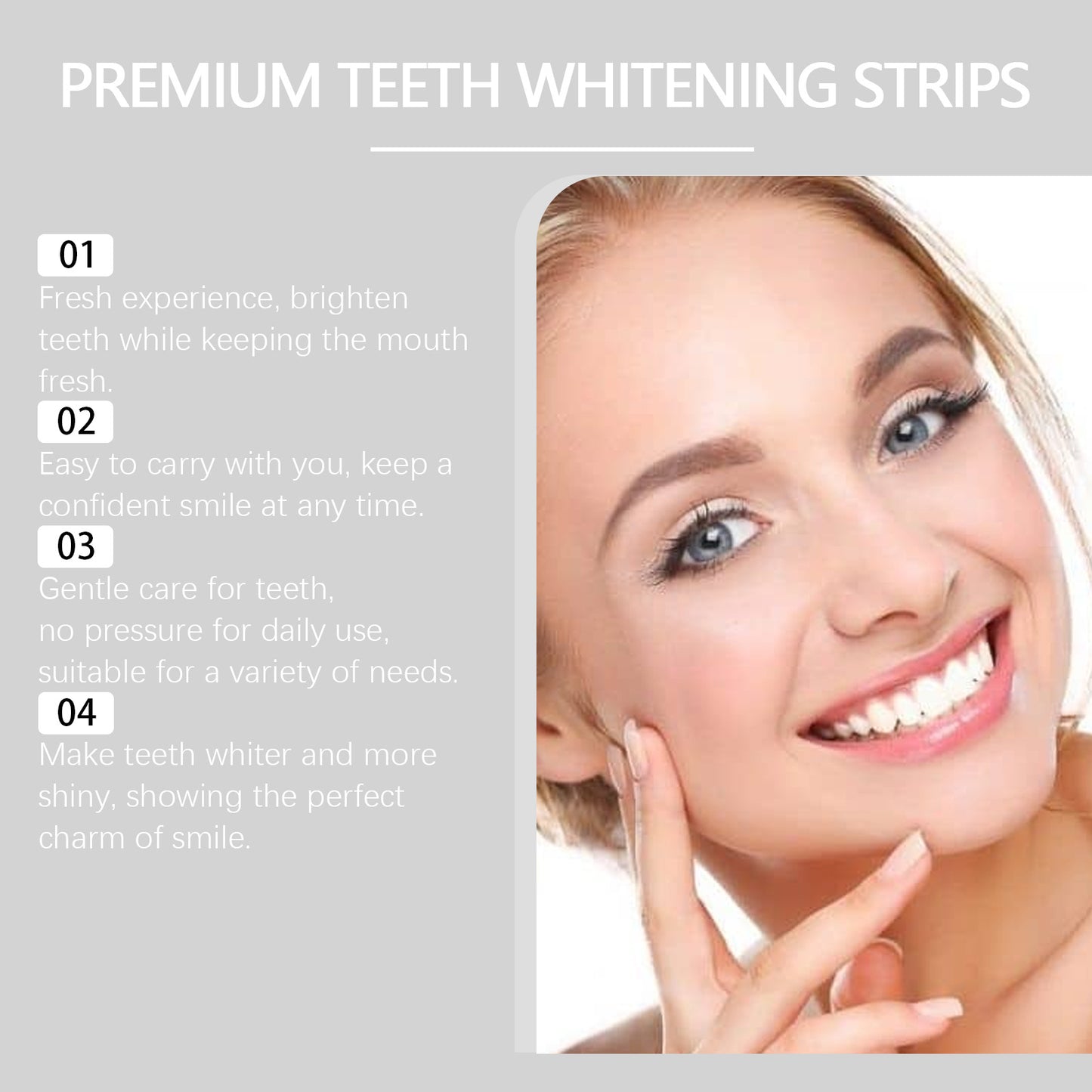 Tooth Care Stickers for Brightening & Stain Removal - 7 Pieces