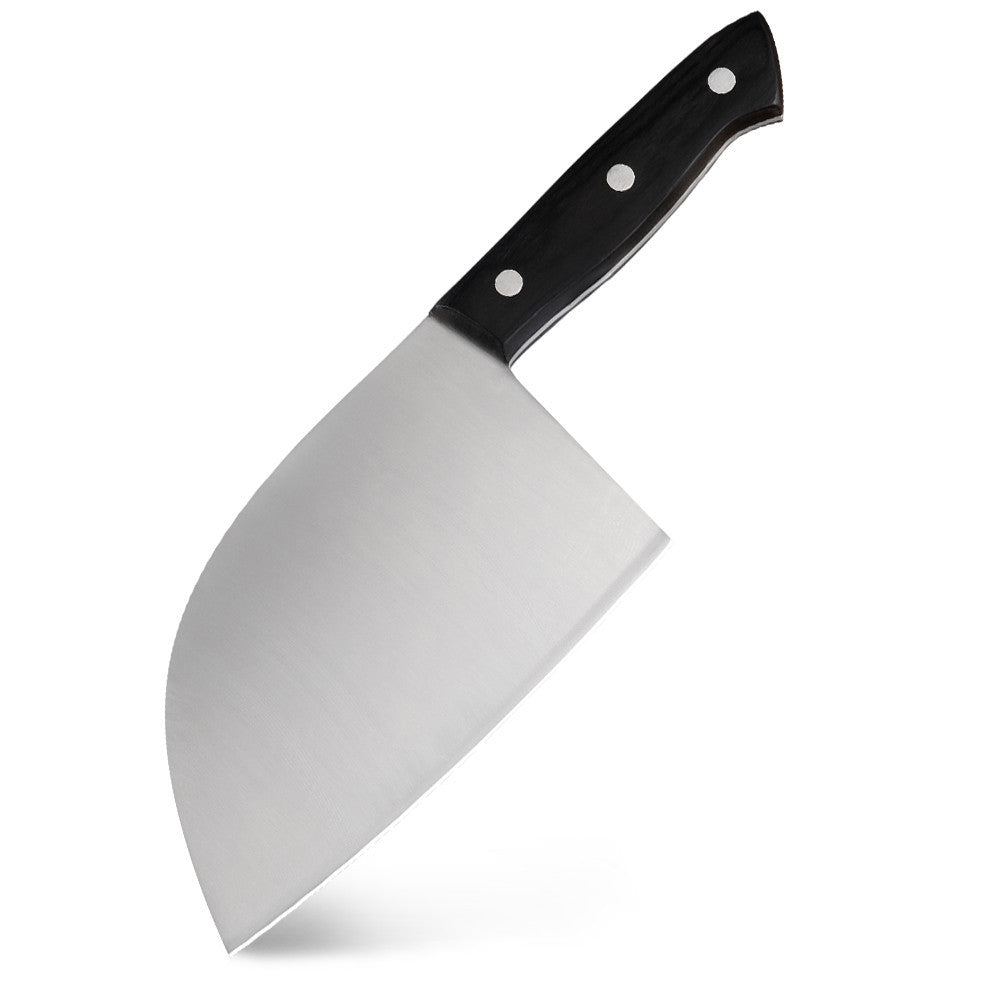 Stainless Steel Butcher Knife - Hand Forged Kitchen Knife