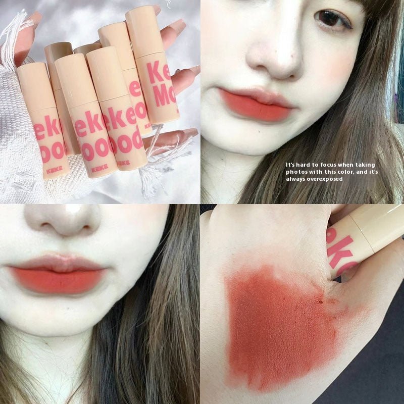 Velvet Lip Gloss - Matte Finish, Long-lasting, Nonstick Lip Makeup