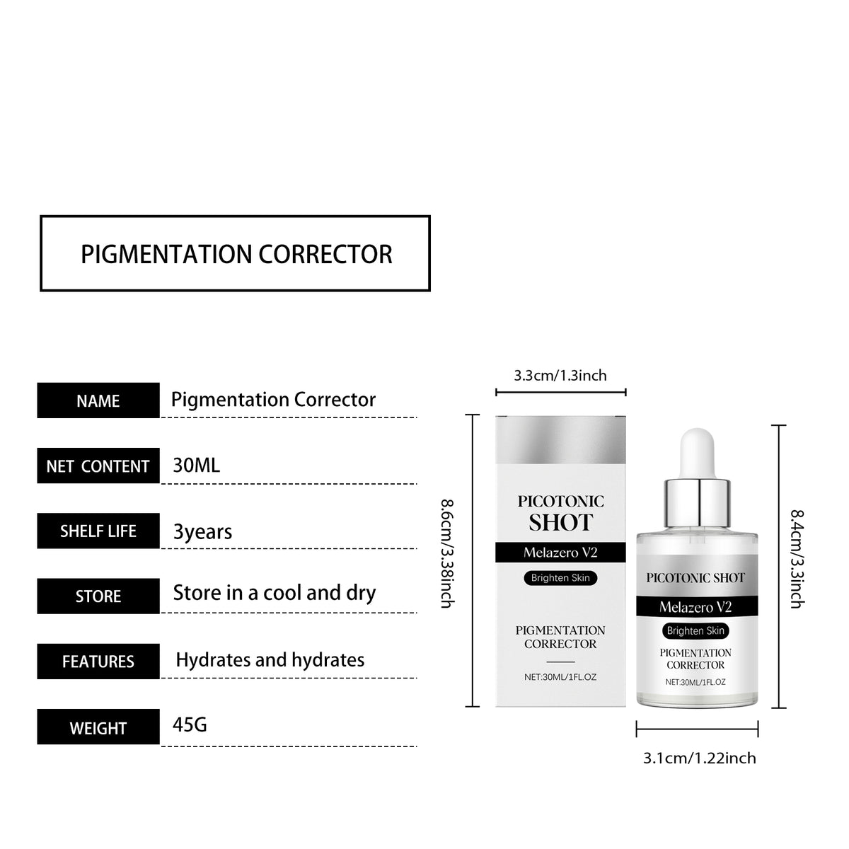 Anti Wrinkle Spot Reducing E Ssence30ml 1box