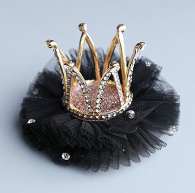 Children's Crown Rhinestone Hair Clip