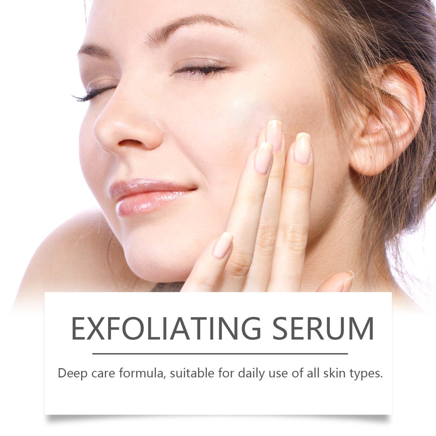 Exfoliating Face Serum with Lactic Acid - 30ml Pore Refining Skin Treatment