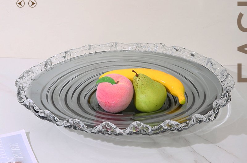 Large Fruit Platter Serving Tray for Kitchen & Office Entertaining