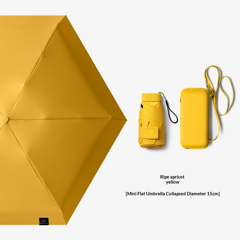 UV-Protective Dual-Purpose Sun and Rain Umbrella - Multiple Colors