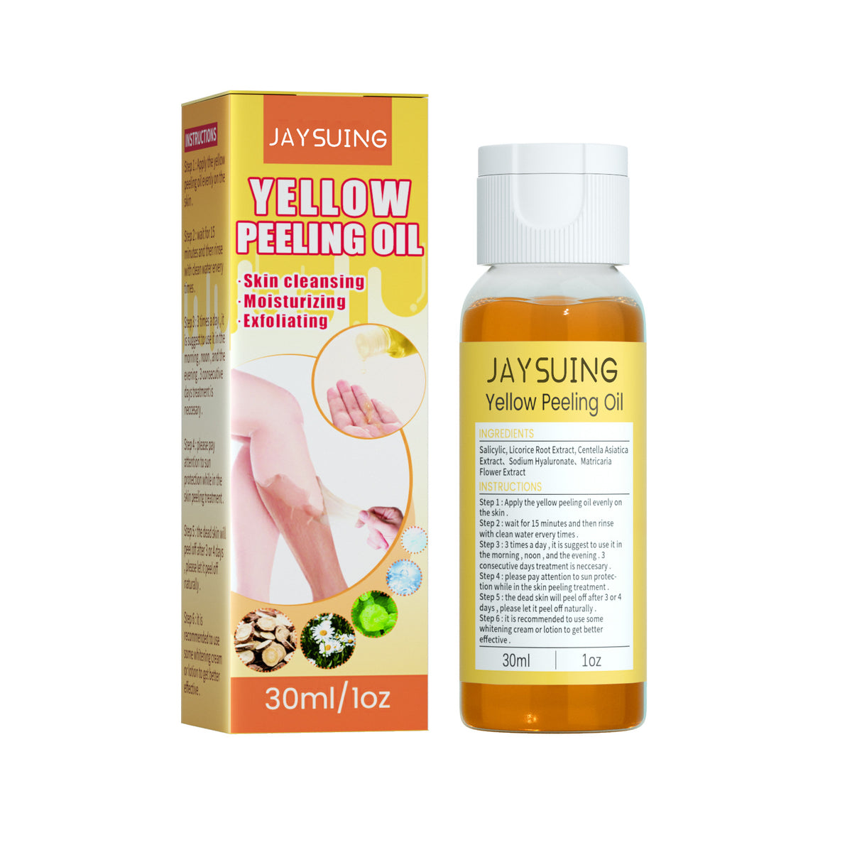 Brightening Exfoliating Body Oil - 30ml