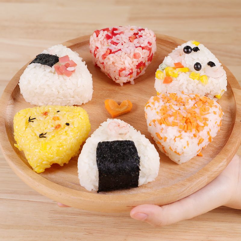 High Temperature Resistant Rice Ball Mold - Food Grade Kitchen Baking Tool