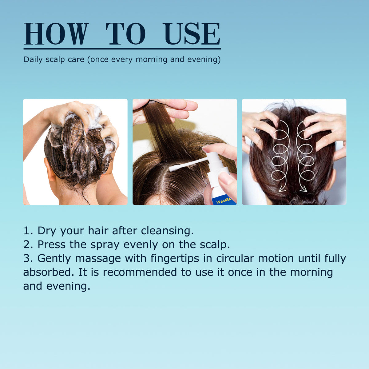 Hair Follicle Damage Repair Spray for Hair Root Care - 30ml