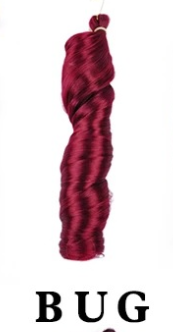 African New Loose Wave Crochet Hair Extensions Big Wave Reel Curved Handle