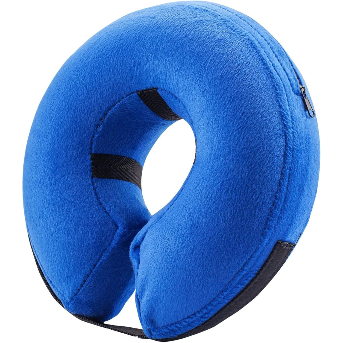 Large Blue Dog Cone Collar Post-Surgery Protective E-Collar