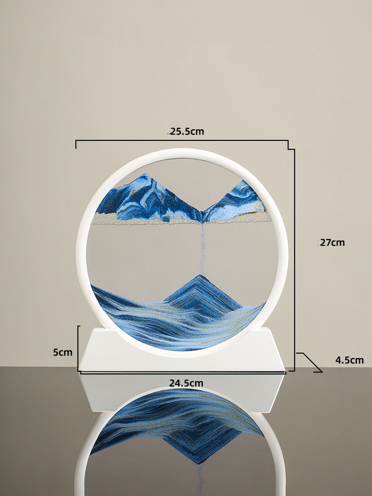 Decorative Quicksand Art Canvas Ornament for Home & Office