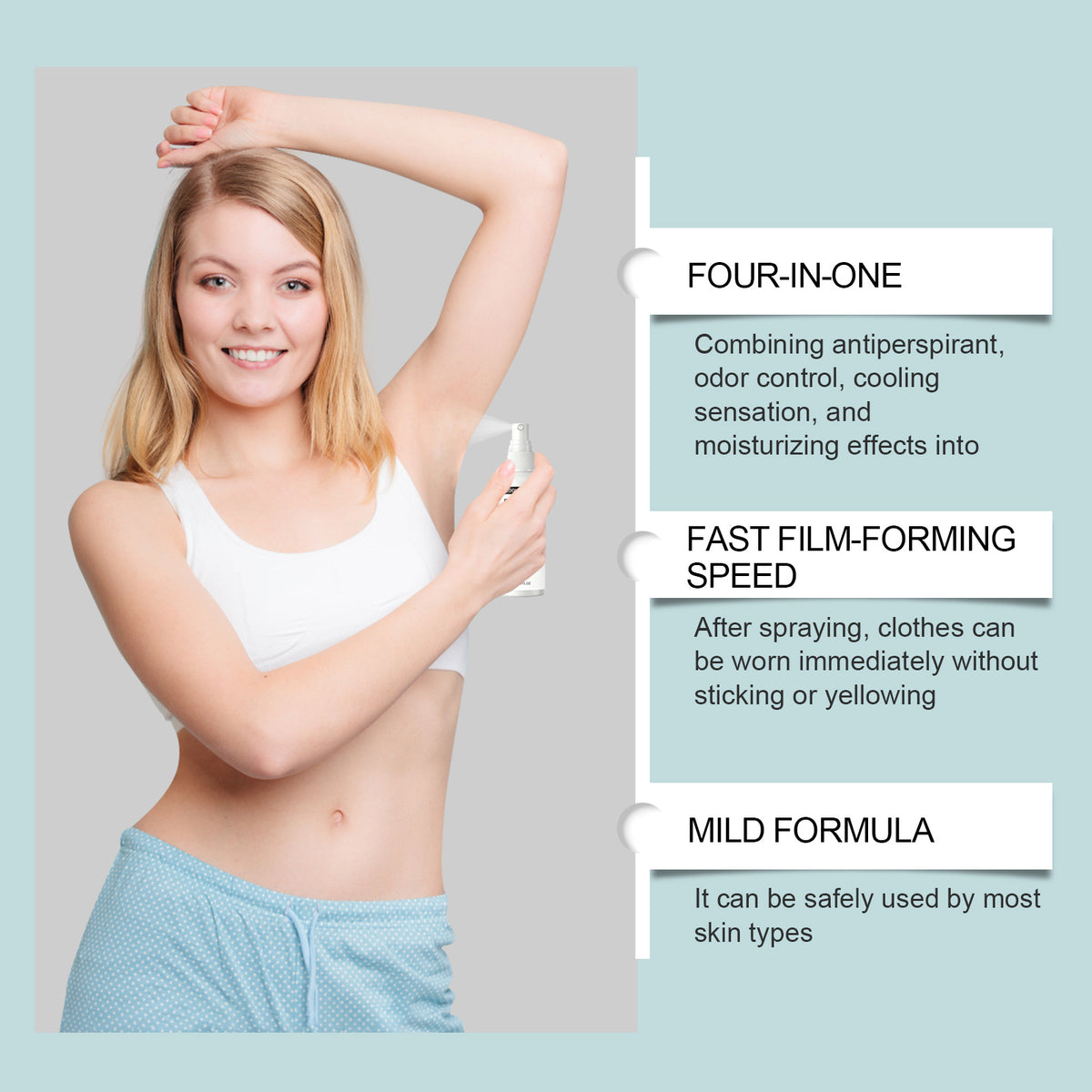Refreshing Body Mist - 100ml Moisturizing Spray