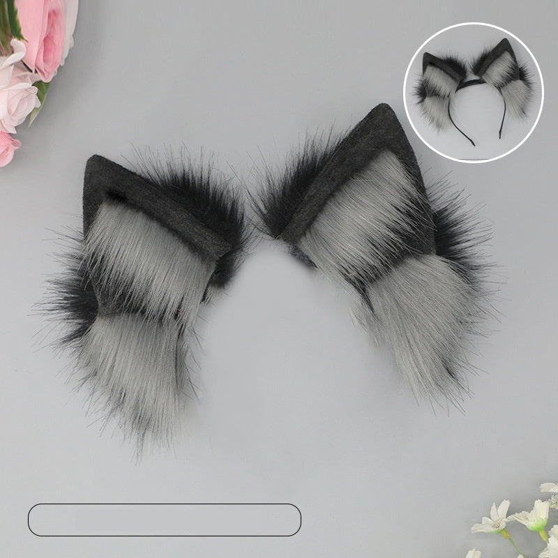 Articulated Cat Ears Hair Clip for Cosplay and Costume Accessories