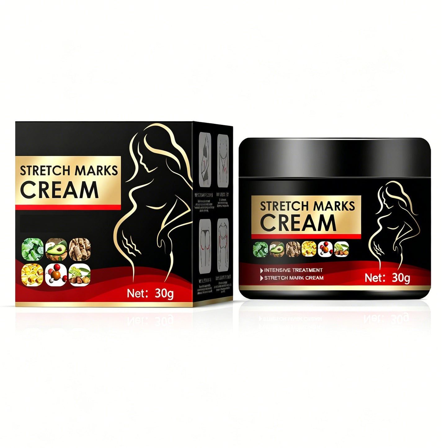 Postpartum Stretch Mark Repair Cream - Firming & Hydrating Body Lotion (30g)