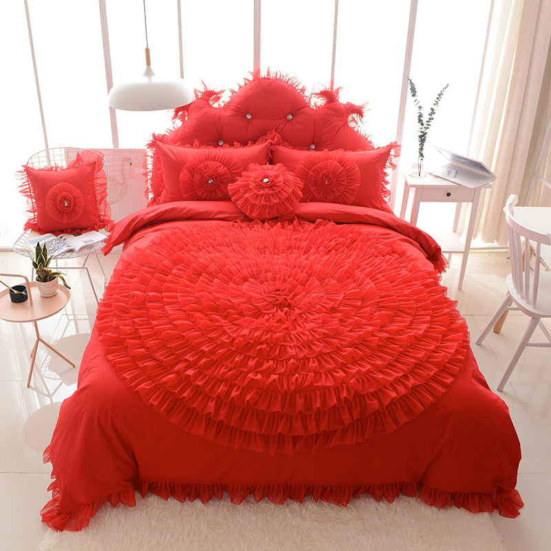 Cotton Princess Wind Bed Skirt - Multiple Sizes & Styles