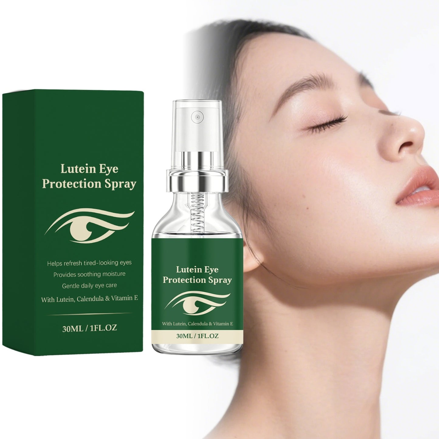Gentle Moisturizing Eye Care Spray 30ml - Eye Hydration & Refresh
