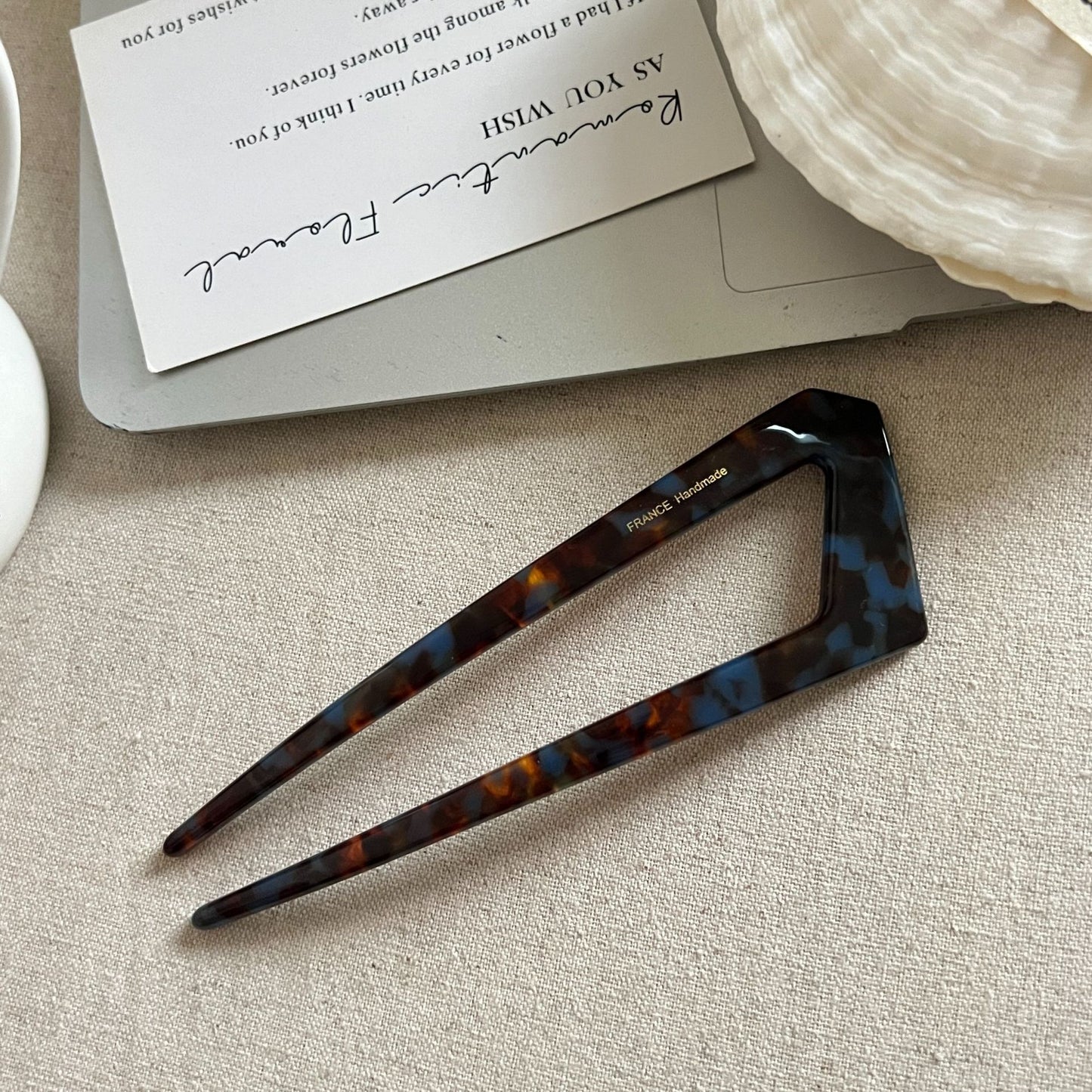 U-Shaped Irregular Hairpin for Updos - Stylish Hair Accessories