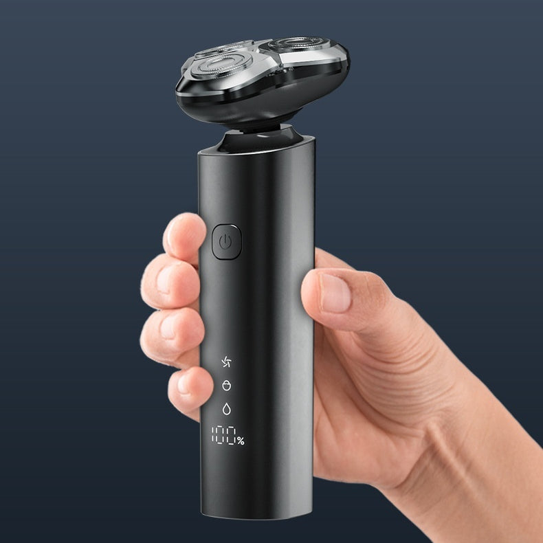 Electric Rechargeable Three-Head Shaver, Fully Washable