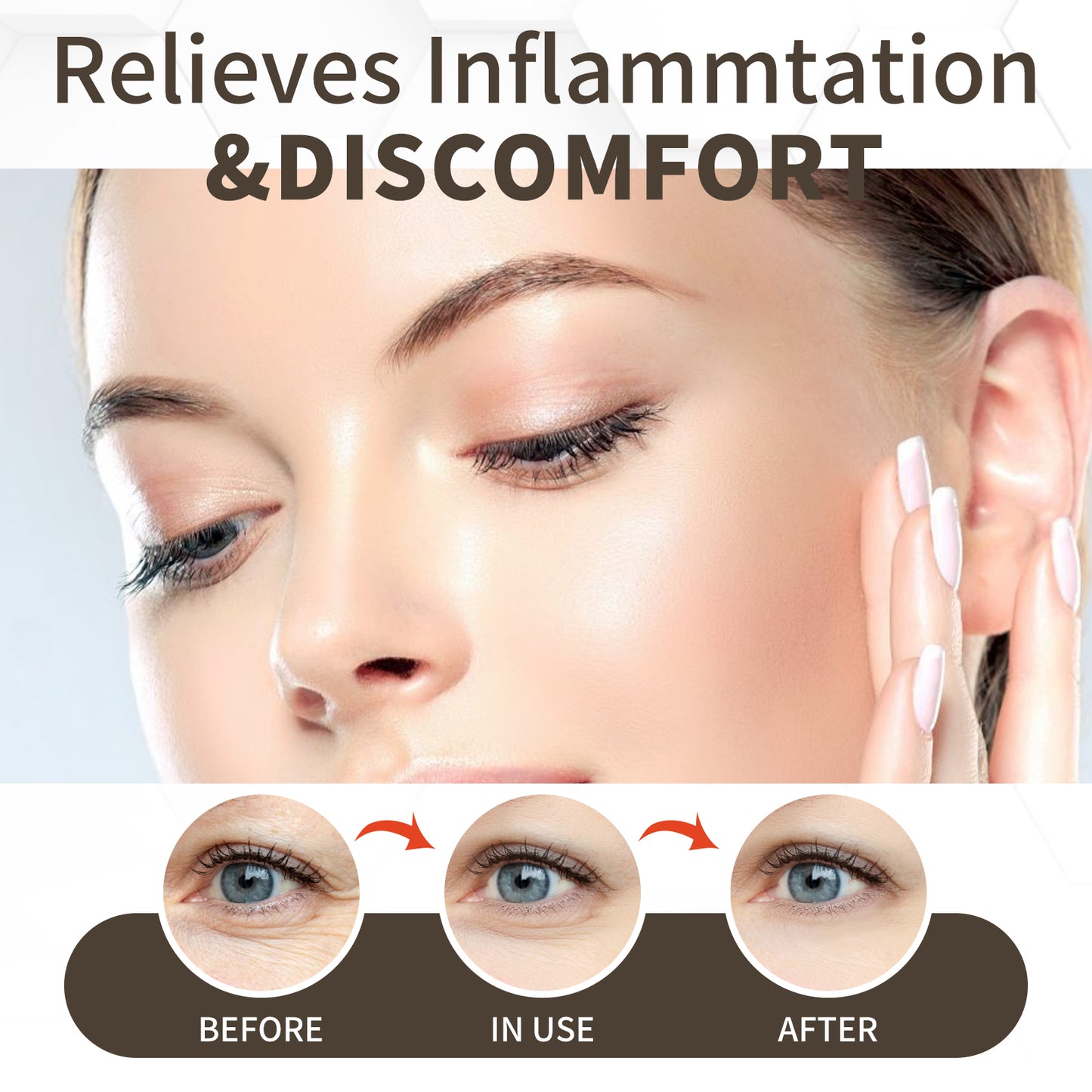 Firming Eye Cream for Dark Circles and Fine Lines - Niacinamide & Collagen