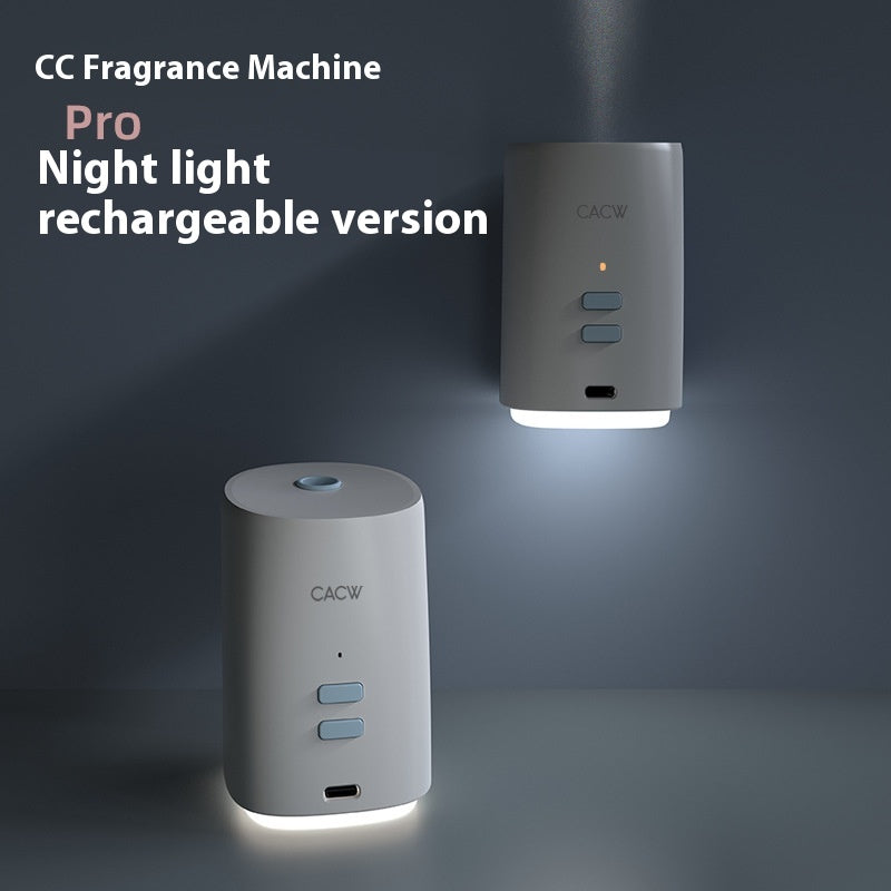 Automatic Aroma Diffuser with Toilet Timing & Aerosol Dispenser, Silent Home Fragrance