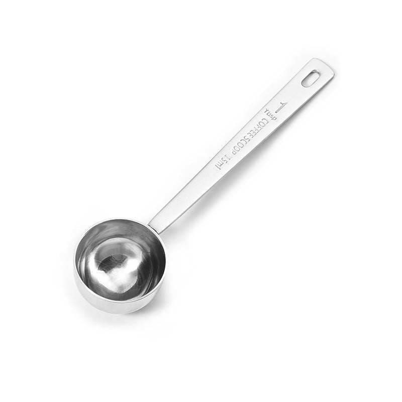 Stainless Steel Measuring Spoon Set for Baking & Tea - 15ml & 30ml Options