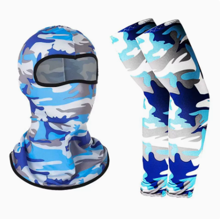 Ice Silk Head Cover Men’s Sunscreen Mask Outdoor Sport Face Mask