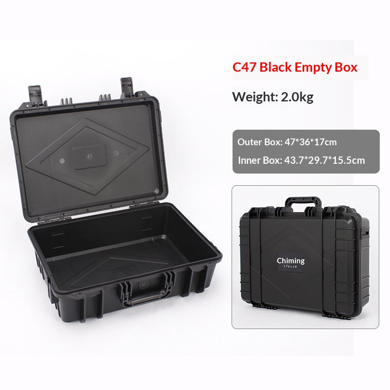 Portable Plastic Toolbox for Home Storage and Organization