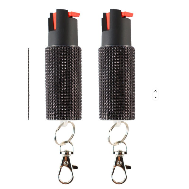 Self Defense Pepper Spray - 2 Pack with Keyring Clip
