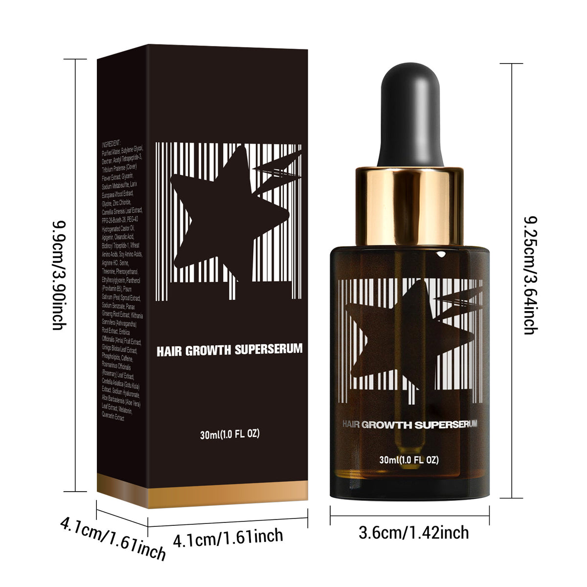 Lightning Star Hair Care Men's Dense Treatment Oil