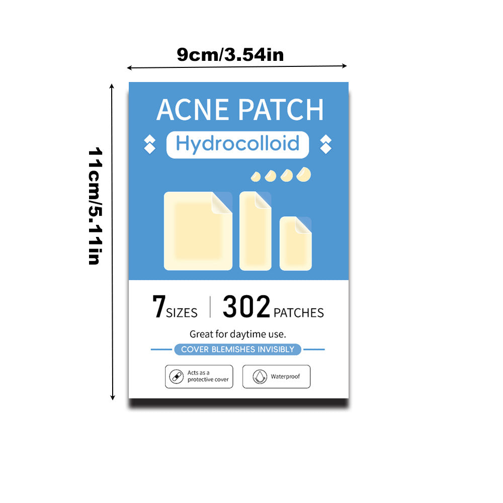Acne Cover Patch Set 302 Pieces - Clear Skin Pimple Treatment