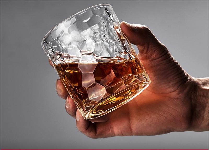 Whiskey Glass Set - Turtle Ice Grain Spirits Drinkware for Home Bar