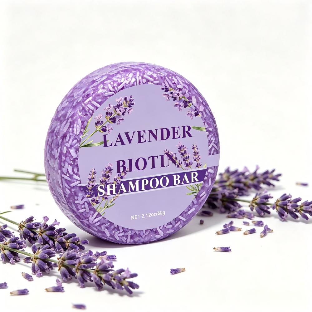 Lavender Biotin Shampoo Bar 60g