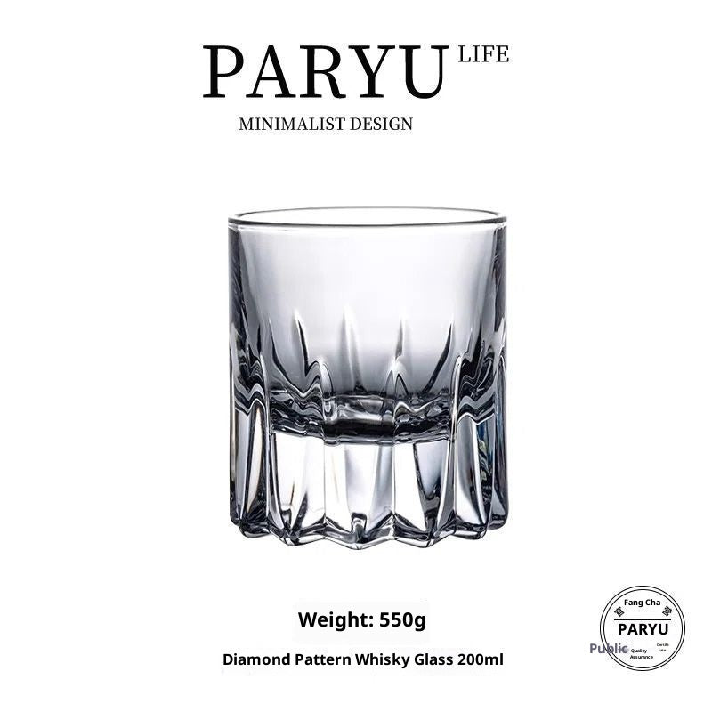 Elegant Crystal Wine Glass Set - Multiple Styles & Sizes