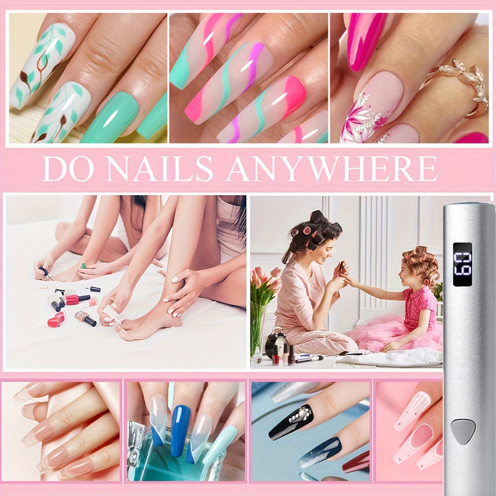 LED Nail Art Strip Light for Professional Manicure Precision