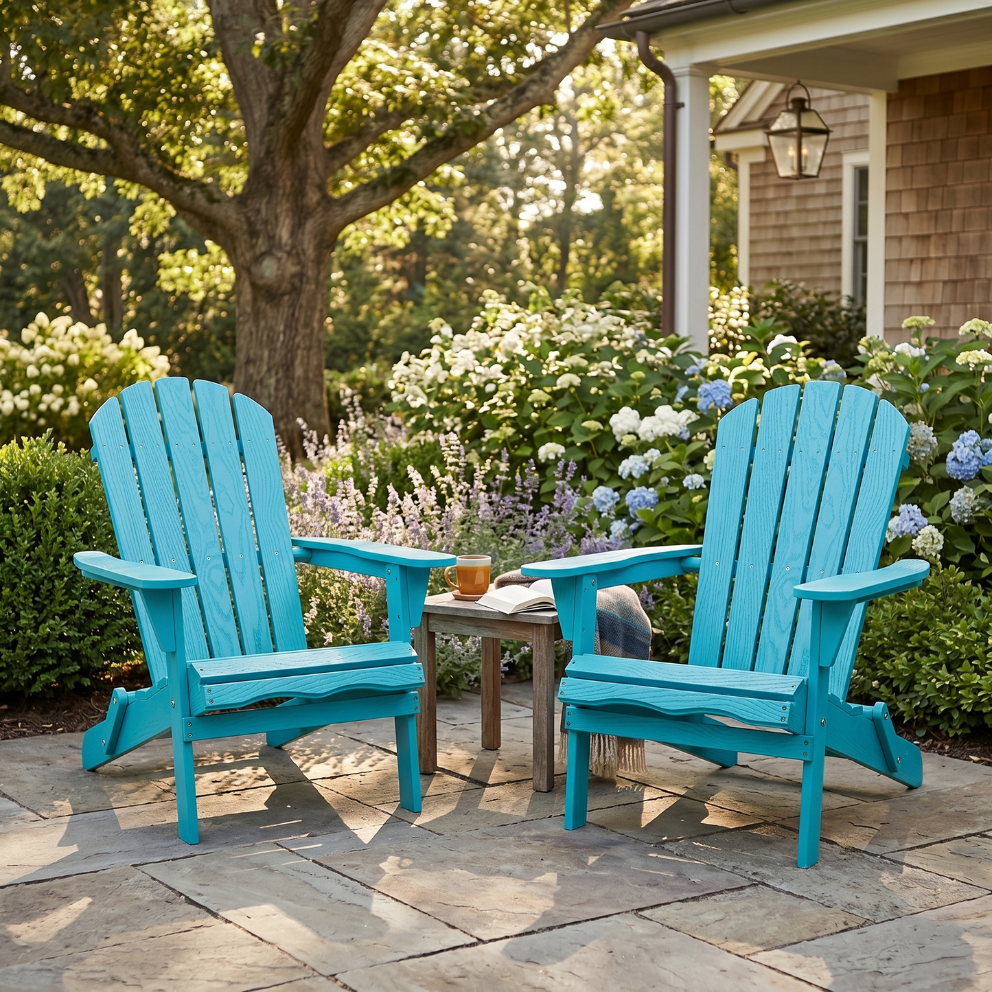 Wood Lounge Patio Chair For Garden Outdoor Wooden Folding Embossed
