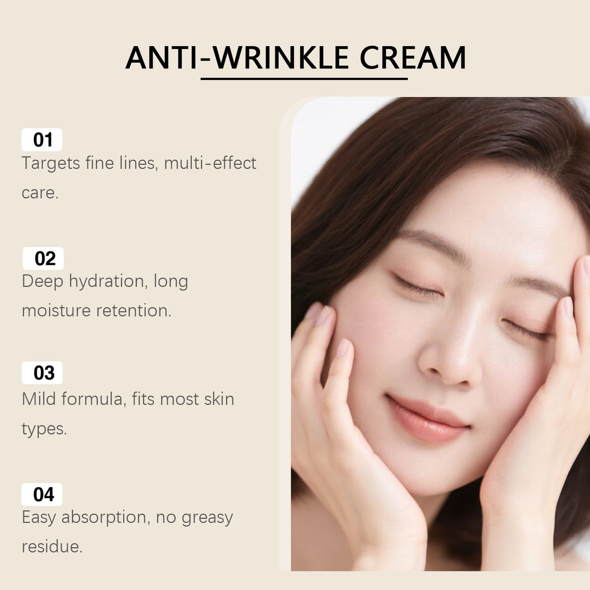 Retinol Moisturizing Cream - 60g Facial Care