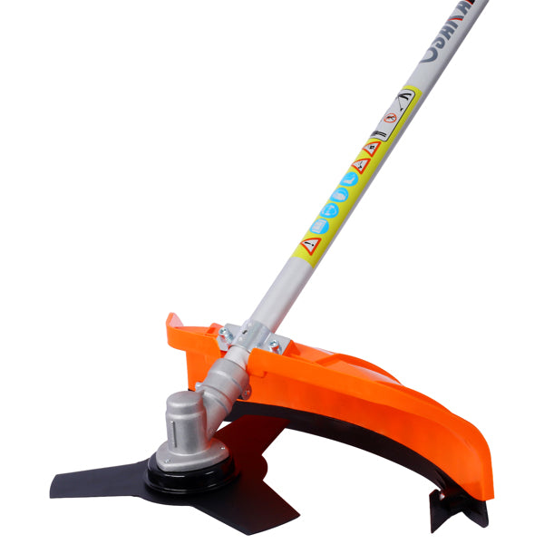 52cc Gasoline Lawn Mower with 2-in-1 Function, 10-inch Cutting Width, Rubber Handle