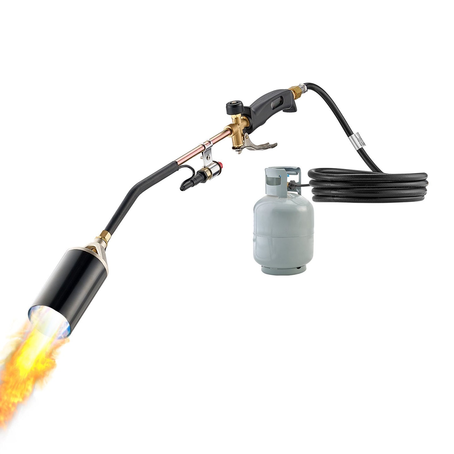 Propane Weed Torch Burner 1.8 Million BTU Ice Snow Melter with 10ft Hose