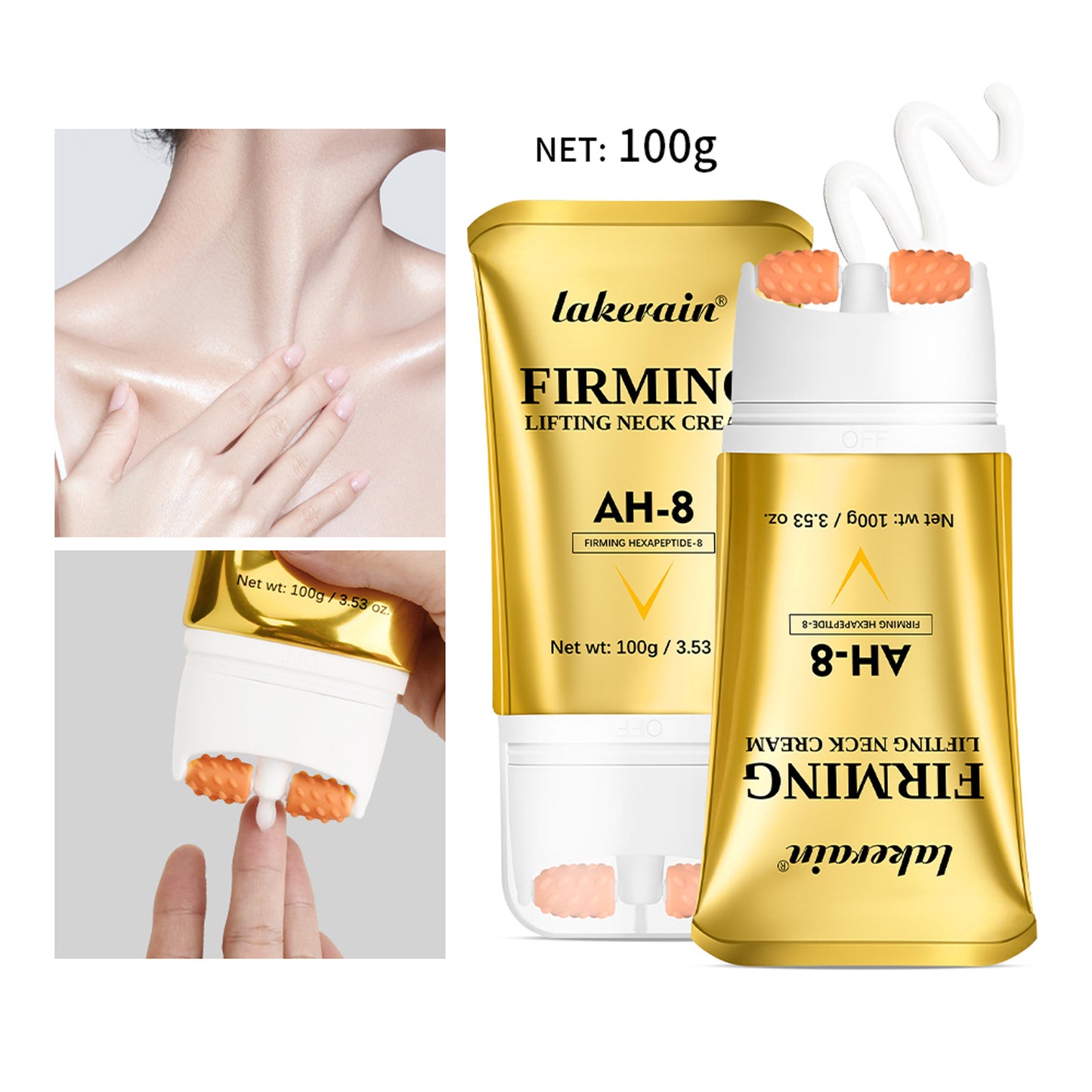 Nourishing Neck Cream - 100g Moisturizing Skin Care for Neck & Décolletage