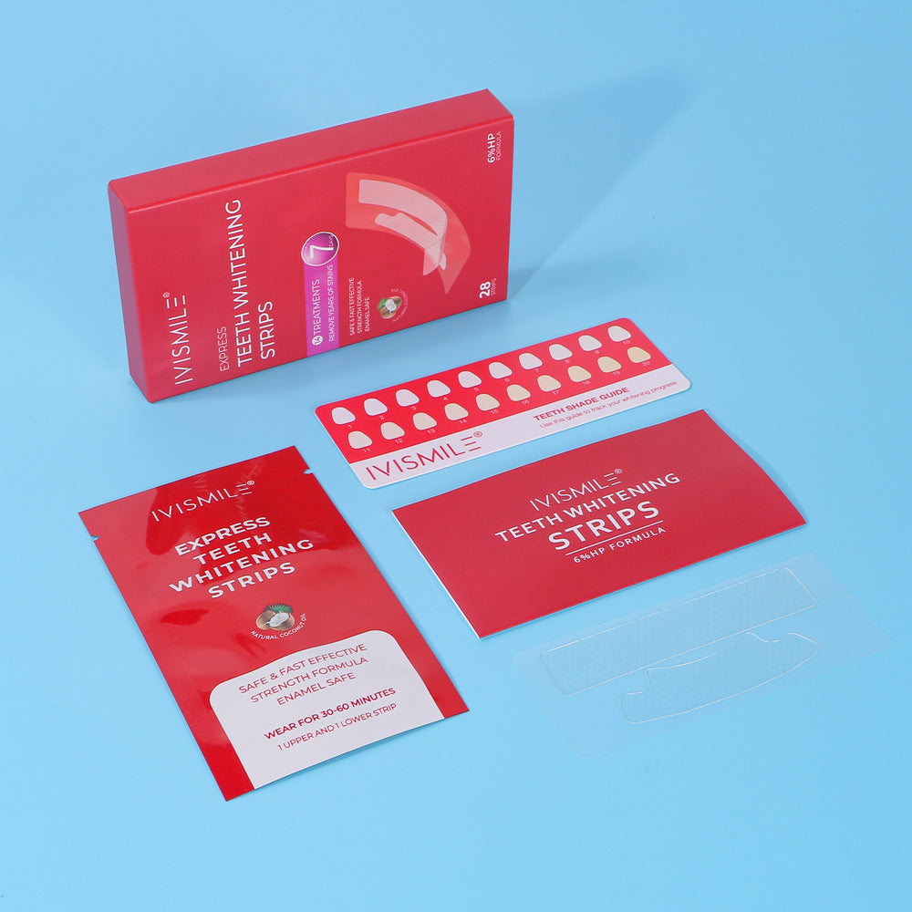 Whitening Teeth Strips - 14 Pairs V34 Wet Paste