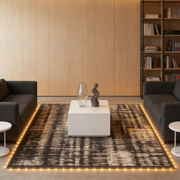 Reversible Outdoor Rug - Waterproof & UV-Resistant, 143.7" x 107.9"