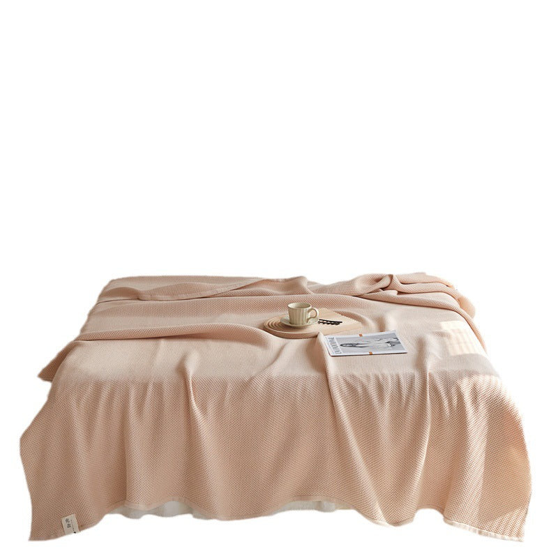 Cotton Honeycomb Towel Quilt - Single & Double Size Home Textiles