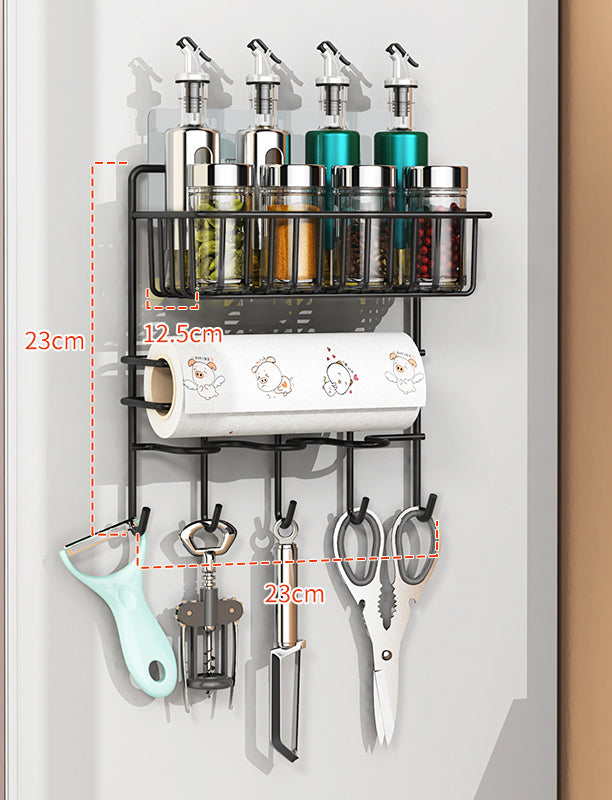 Refrigerator Shelf Side Storage Organizer - Multiple Layers