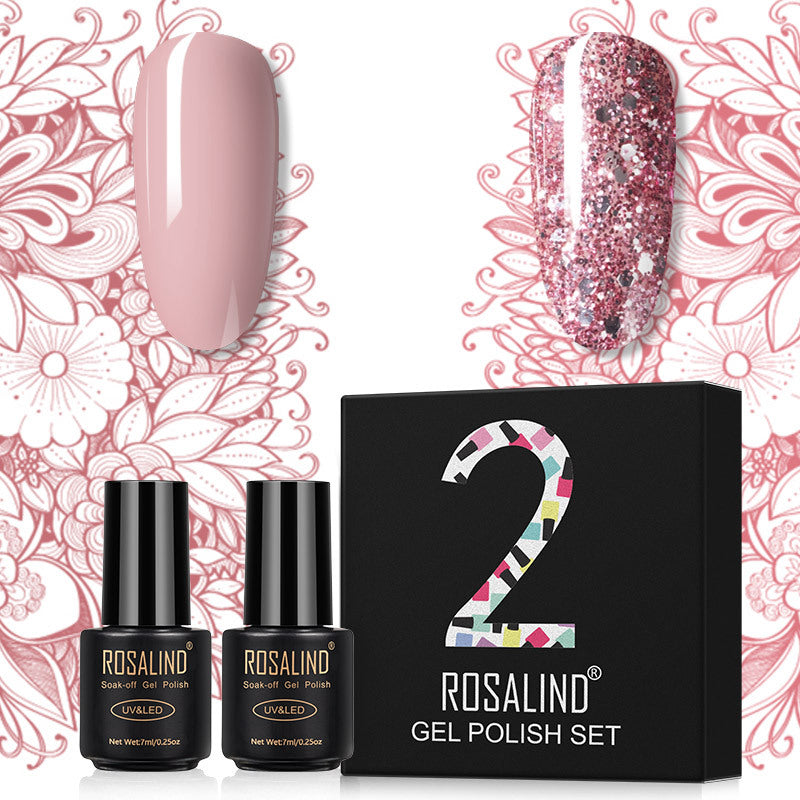 Nail Gel Base Coat - 2 Piece Set, 7ml Each