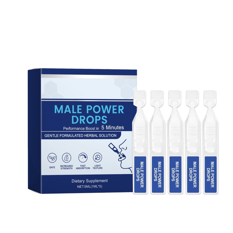 Male Health Enhancement Drops - 5ml (5 Pack)