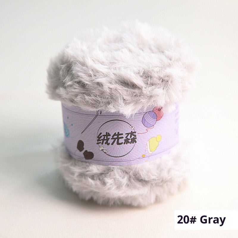 Handmade Fur Ball for Arts and Crafts - Soft Wire Woven Grass Decoration