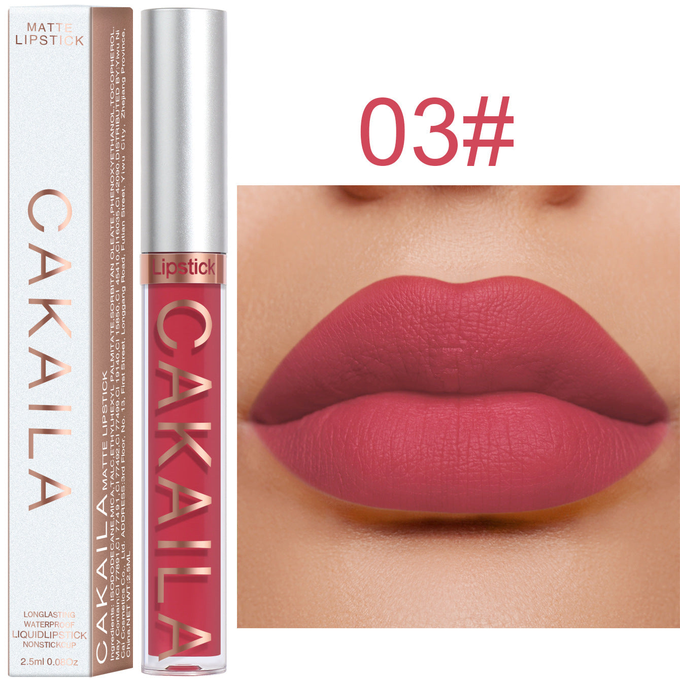 Waterproof Lip Gloss for Women Matte Lip Makeup - CJ