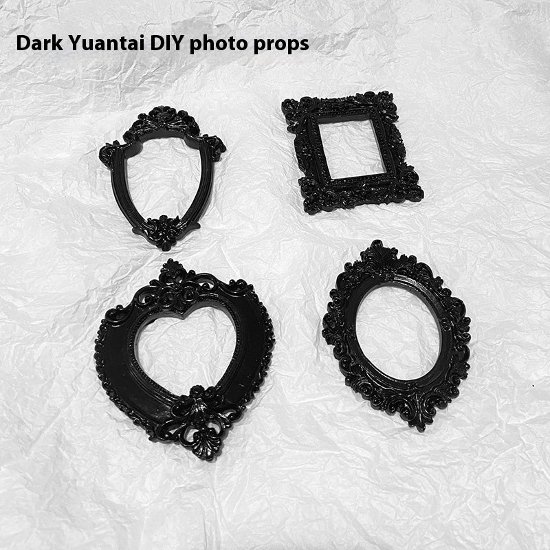 Dark Element Specimen Decorative Picture Frame for Jewelry and Photography Backdrop